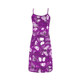 butterfly print 2 a Alcestis Slip Dress (Model D05) - Objet D'Art