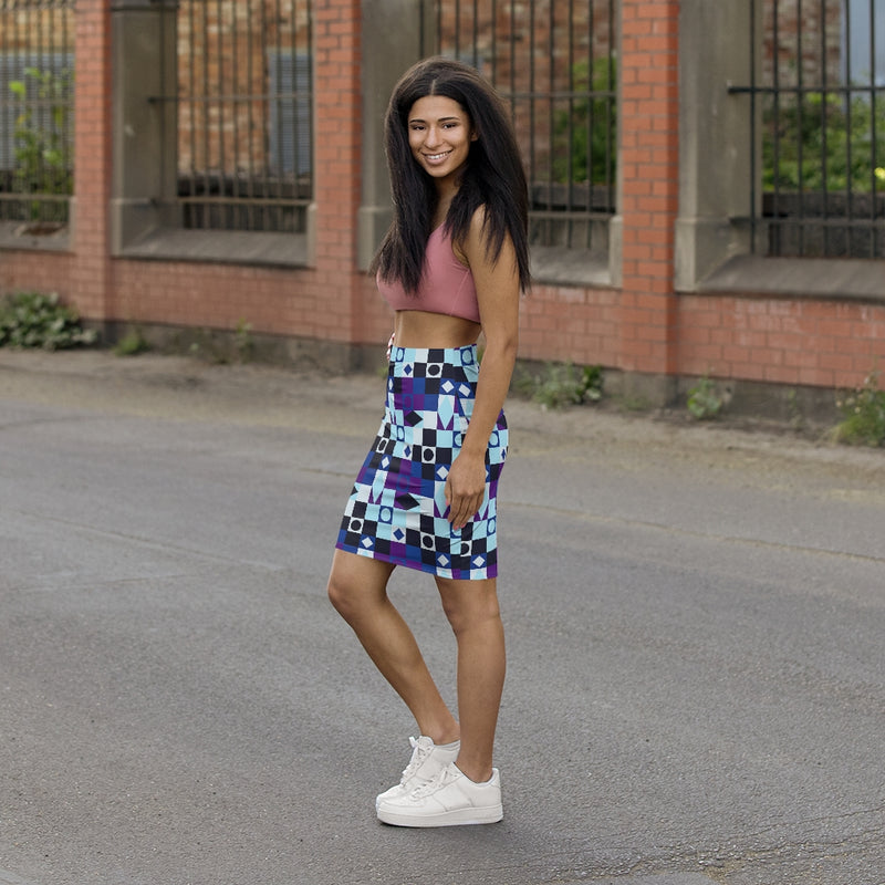 Women's Mini Skirt - Objet D'Art