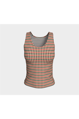 Plaid Fitted Tank Top - Objet D'Art