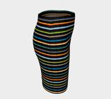 Striped Fitted Skirt - Objet D'Art