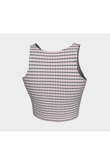 Pink Shepherd's Check Athletic Top - Objet D'Art