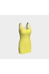 Cute Yellow Bodycon Dress - Objet D'Art