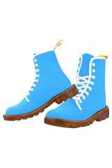 Summer Blue Martin Boots For Women - Objet D'Art