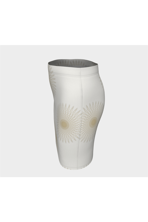 Mandala Fitted Skirt - Objet D'Art