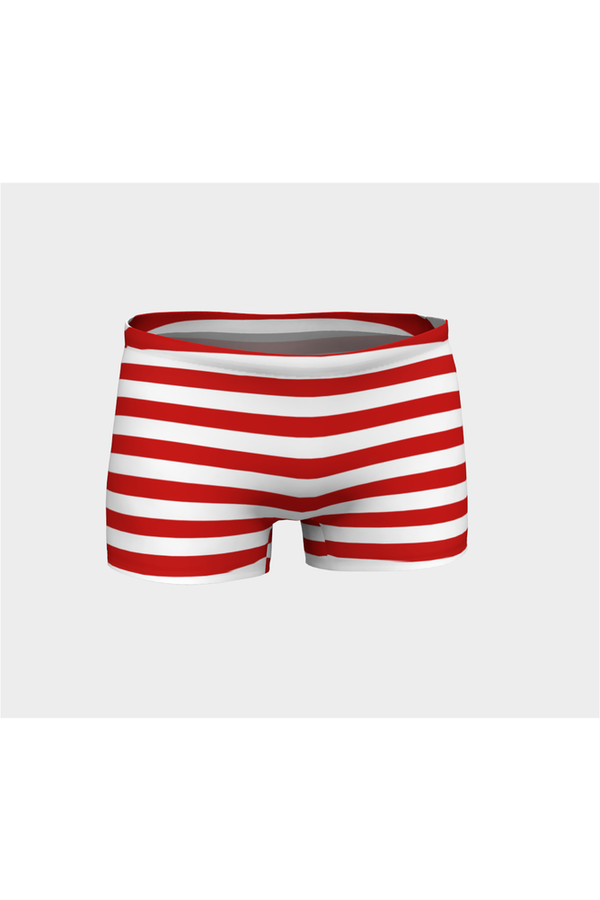 Red Striped Shorts - Objet D'Art