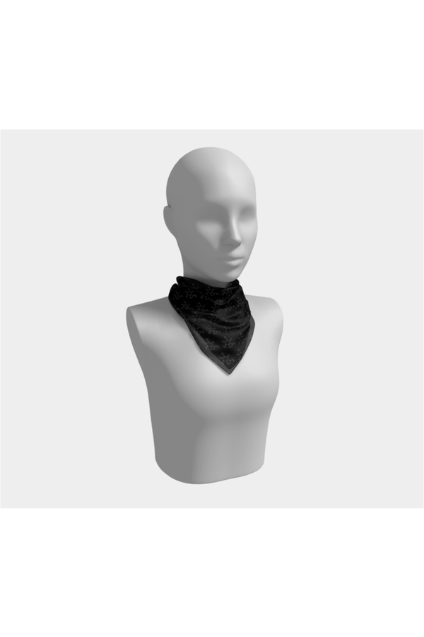 Caffeine Molecule Square Scarf - Objet D'Art