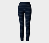 Striped Yoga Leggings - Objet D'Art