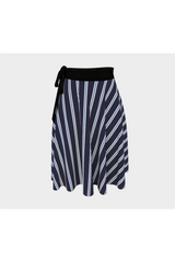 Striped Wrap Skirt - Objet D'Art