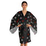 Long Sleeve Kimono Robe - Objet D'Art