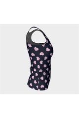 Hearts Fitted Tank Top - Objet D'Art