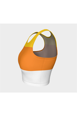 Candy Corn Athletic Top - Objet D'Art