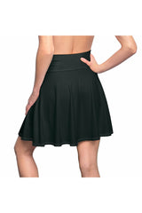 Storm Green Women's Skater Skirt - Objet D'Art
