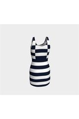 Striped Bodycon Dress - Objet D'Art