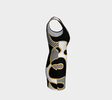 Chained Maiden Bodycon Dress - Objet D'Art