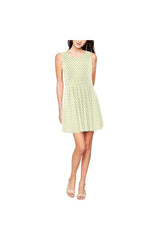 Floral Sunlight Thea Sleeveless Skater Dress - Objet D'Art