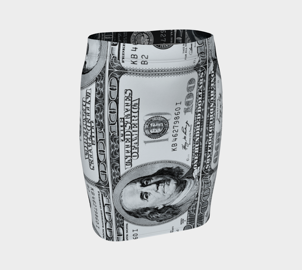 Ben  Franklin  Fitted Skirt - Objet D'Art