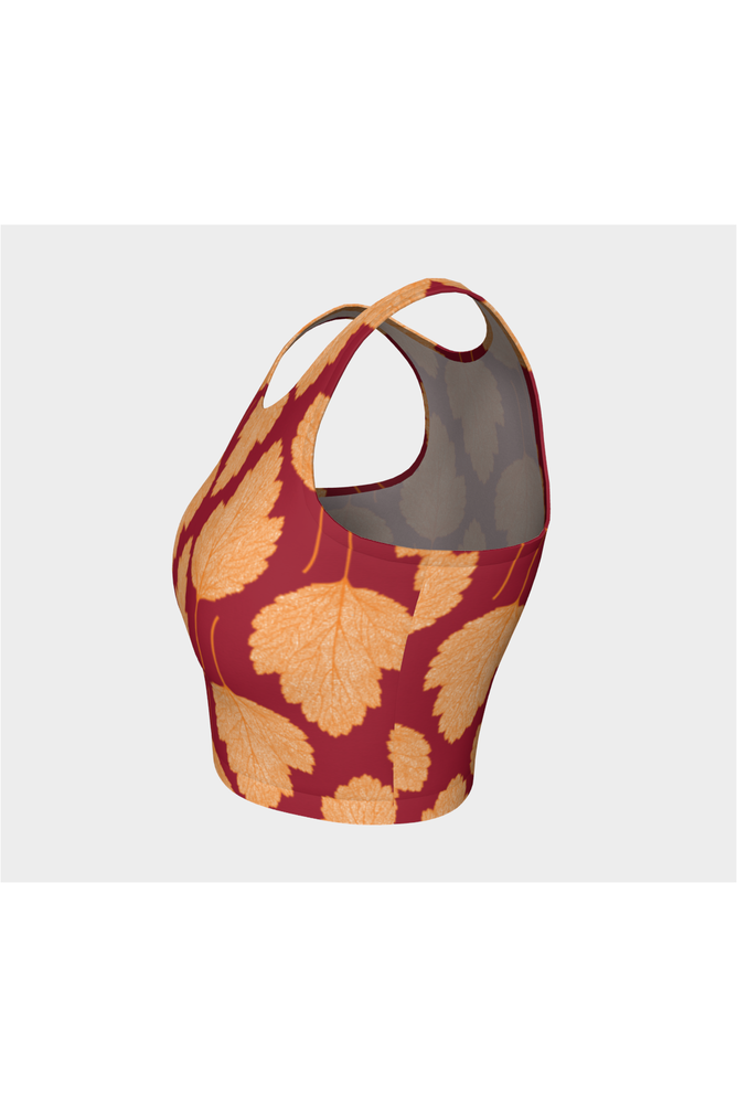Autumn Leaf Athletic Top - Objet D'Art