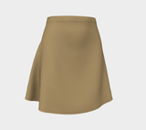 Beige Flare Skirt - Objet D'Art