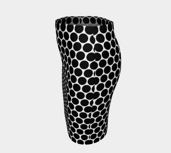 Polkaddot Fitted Skirt - Objet D'Art