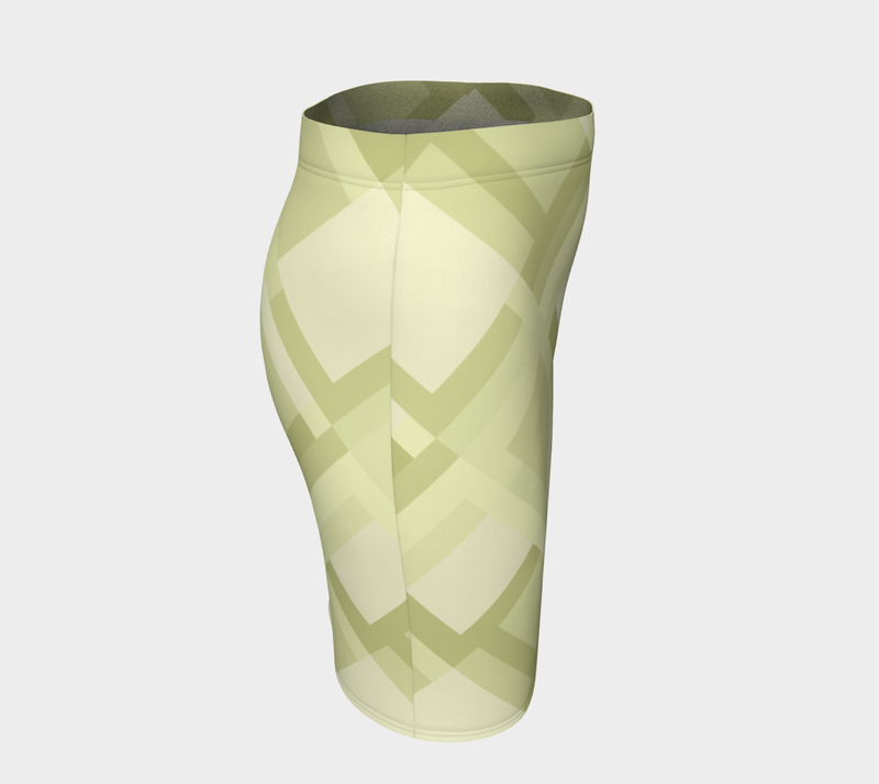 Neo Geo Fitted Skirt - Objet D'Art