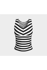 Striped Fitted Tank Top - Objet D'Art