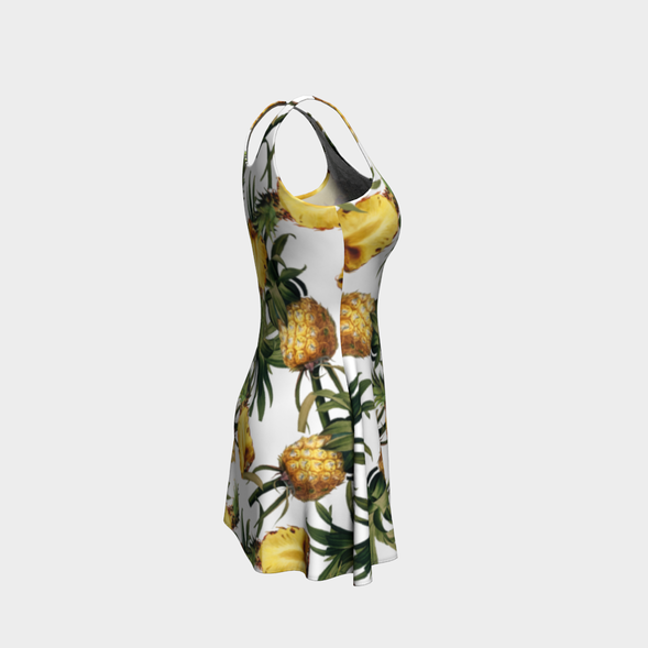 Pineapple Flare Dress - Objet D'Art