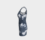 Floral Web Bodycon Dress - Objet D'Art