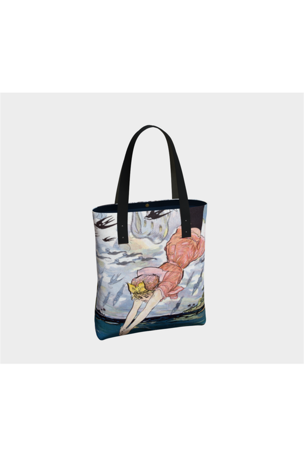 Puck Maine to Florida Tote Bag - Objet D'Art