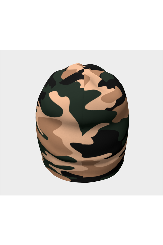 Nude Tone Camouflage Beanie - Objet D'Art