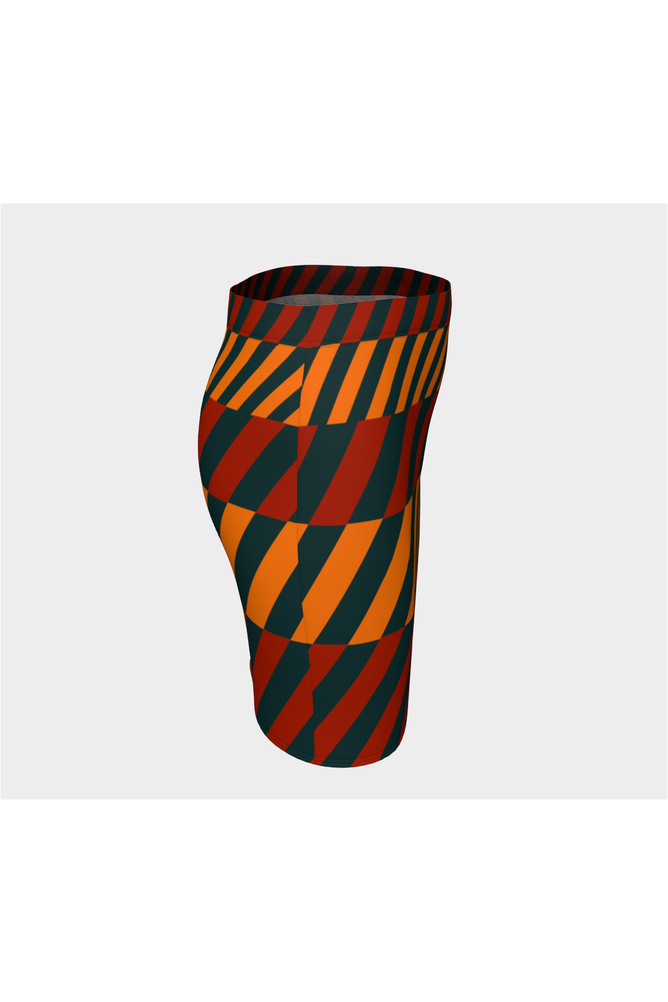 Biased Stripe Fitted Skirt - Objet D'Art