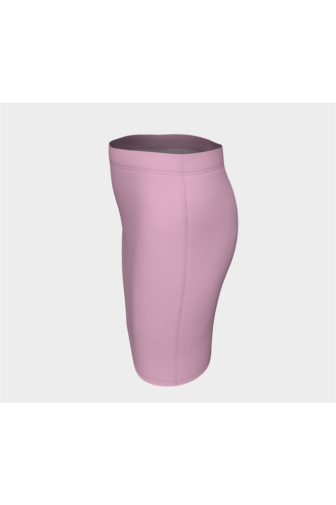 Pressed Rose Fitted Skirt - Objet D'Art