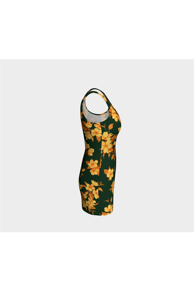 Floral Bodycon Dress - Objet D'Art