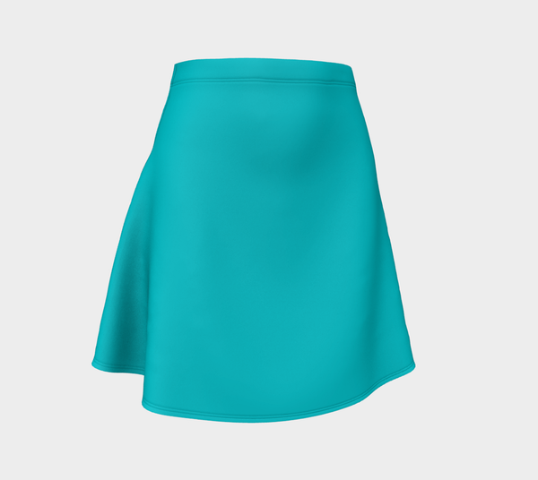 Robin's Egg Blue Flare Skirt - Objet D'Art