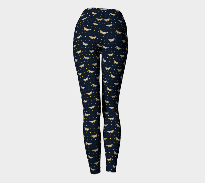 Butterfly Yoga Leggings - Objet D'Art