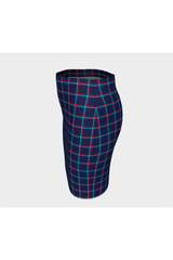 Anaglyphic  Fitted Skirt - Objet D'Art Online Retail Store