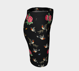 Robin in Flight Fitted Skirt - Objet D'Art