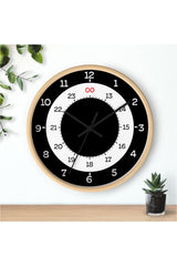 MILITARY TIME - 12-HOUR FORMAT LARGE Wall clock - Objet D'Art