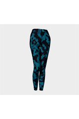 Midnight Camo Premium Leggings - Objet D'Art