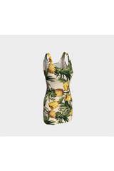 Pineapple Expression Bodycon Dress - Objet D'Art