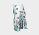 Bandana Print Flare Skirt - Objet D'Art