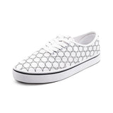 Circles Unisex Canvas Sneakers - Objet D'Art