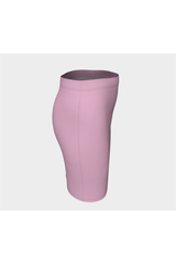 Pressed Rose Fitted Skirt - Objet D'Art