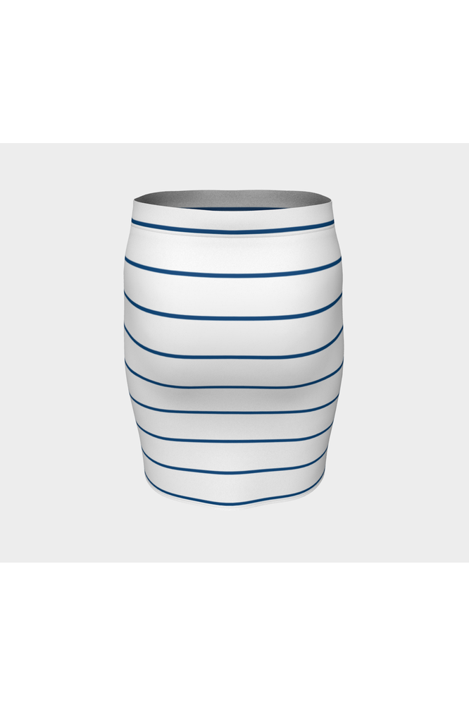 Striped Fitted Skirt - Objet D'Art