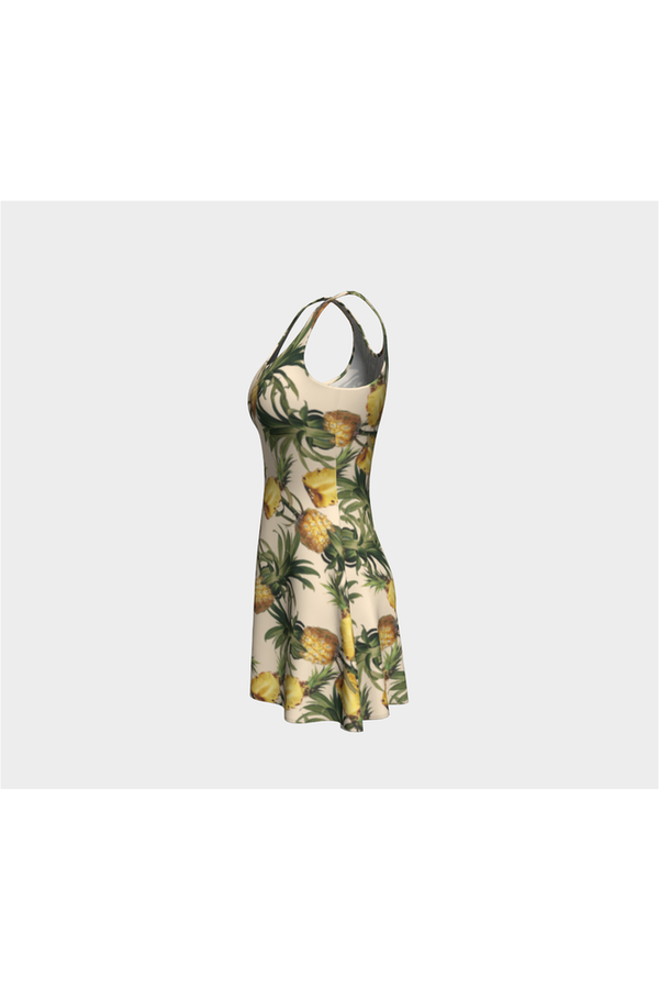 Pineapple Paradise Flare Dress - Objet D'Art