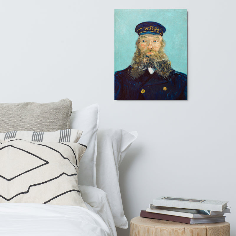 Portrait of Postman Roulin (1888) Metal prints - Objet D'Art