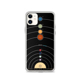 Vintage Solar System iPhone Case - Objet D'Art
