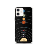 Vintage Solar System iPhone Case - Objet D'Art