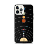 Vintage Solar System iPhone Case - Objet D'Art