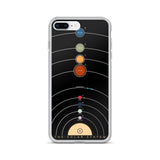 Vintage Solar System iPhone Case - Objet D'Art