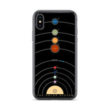 Vintage Solar System iPhone Case - Objet D'Art